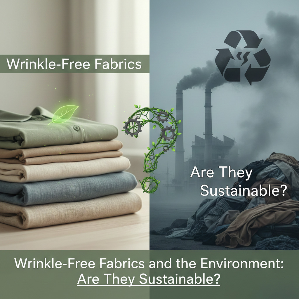 Тъканите без бръчки и околната среда: устойчиви ли са?