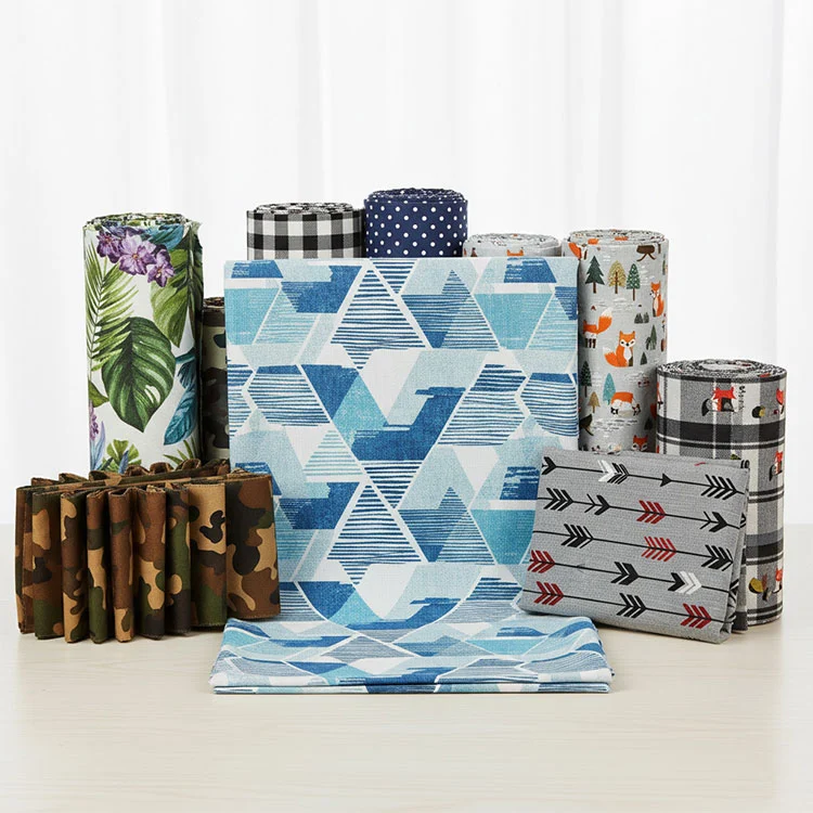 Оксфордски плат с щампа от полиестер